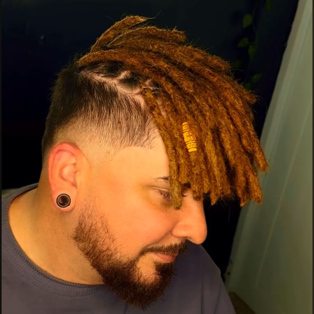 Fade with precision beard trim